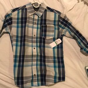 Calvin Klein large 14/16 youth boys dress shirt